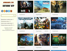 Tablet Screenshot of newagames.com